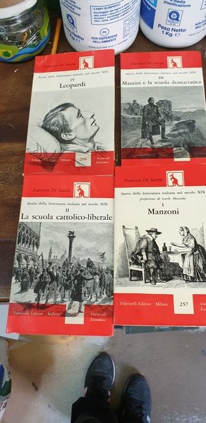 Storia della letteratura italiana nel secolo XIX: vol. I°: Manzoni; …