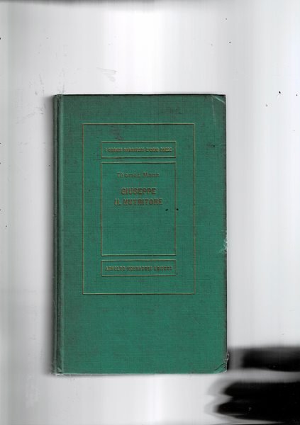 Giuseppe il nutritore. romanzo. Coll. Medusa.