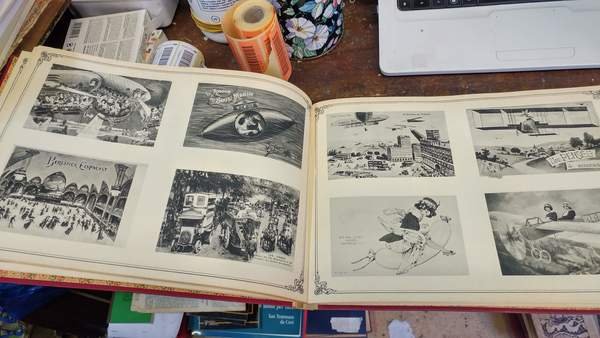 A picture Postcard Album. .a mirror of the times.