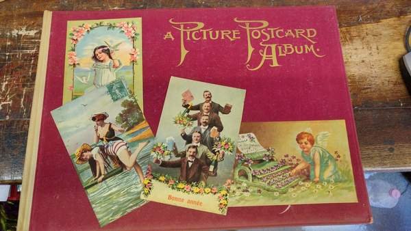 A picture Postcard Album. .a mirror of the times.