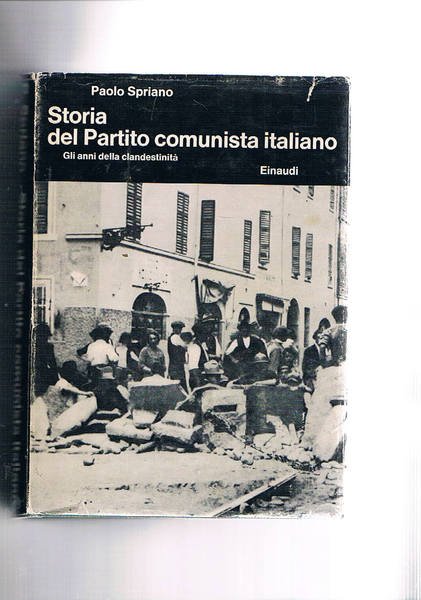 Storia del partito comunista italiano. Vol. II° gli anni della …