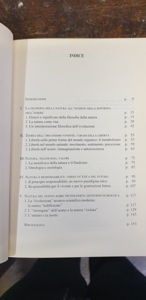 L'uomo senza immagine. La filosofia della natura in Hans Jonas.