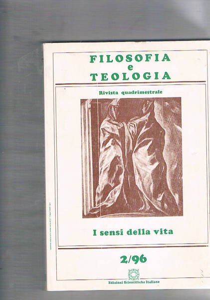 I sensi della vita. Fascicolo n. 2 anno X, di …