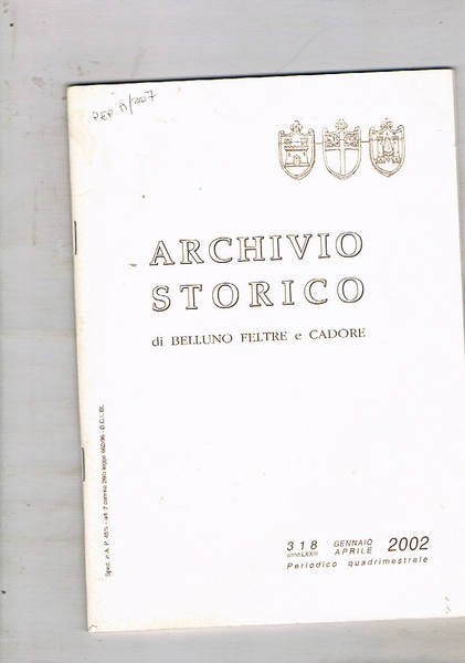 Archivio storico di Belluno Feltre e Cadore periodico