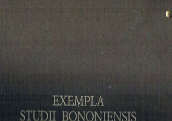 Exempla Studii Bononiensis. Pubblicazione fatta in occasione del nono centenario.