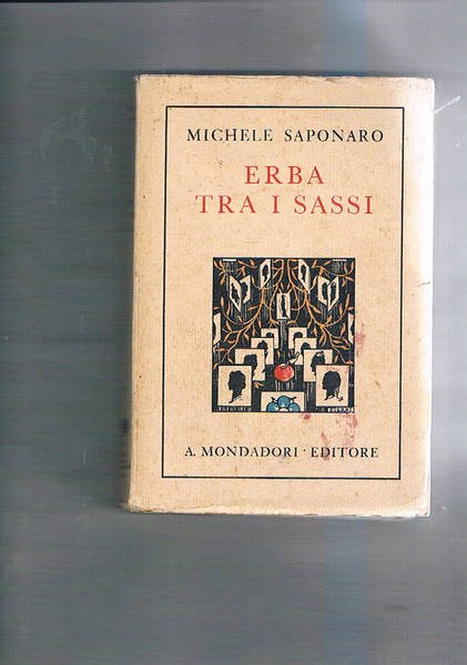 Erba tra i sassi. Prima edizione.