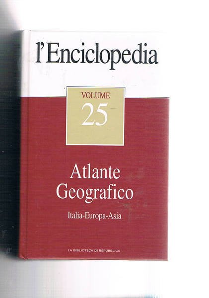 Atlante geografico vol. 25 e 26 dell'enciclopedia di Repubblia e …