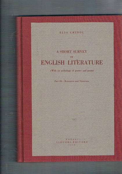 A short survey of English Literature (with an anthology of …