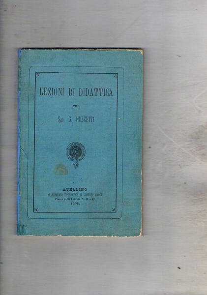 Lezioni di didattica.