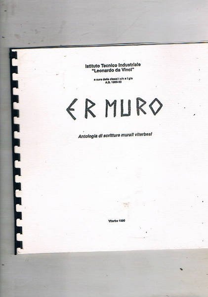 Er muro. Antologia di scritture murali viterbesi. | Immagine principale