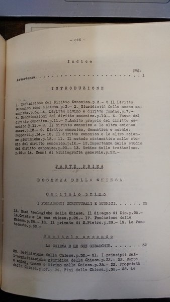 Istituzioni di diritto canonico. Volume unico. IIa edizione.