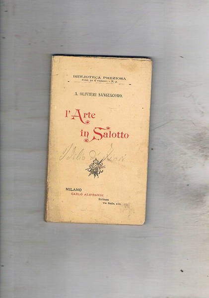 L'arte in salotto. Idillio di fiori scena unica. Il falò …