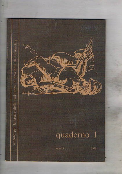 Quaderno n° 1 anno I° 1978 dell'ist. per la storia …