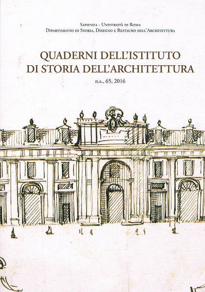 Quaderni di storia dell'architettura n.s. 65, 2016. Hispellum-Imago urbis. Considerazioni …