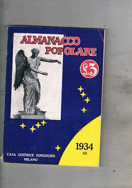Almanacco popolare anno 1934 anno XII e.f.
