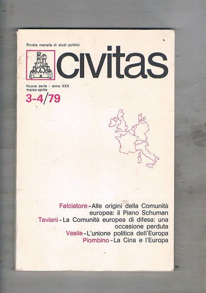 Civitas. Rivista mensile di studi politici. anno 30° n° mar-apr. …