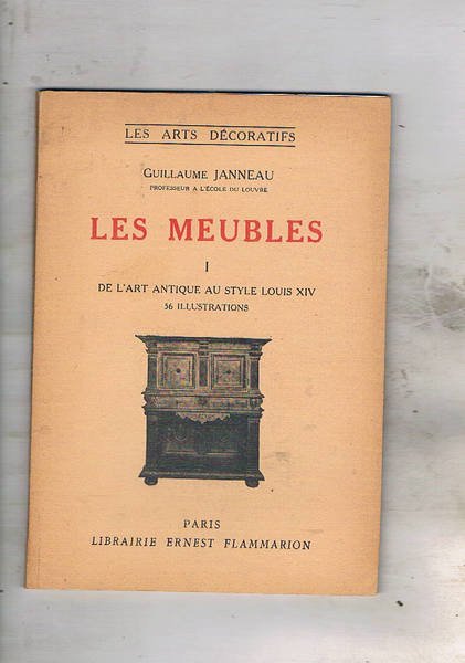 Les Meubles vol. I-III. De l'art antique au style Louis …