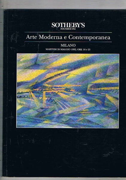 Arte moderna e contemporanea. Asta tenuta a Milano nel maggio …