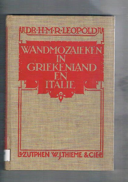 Wandmozaieken in Griekenland en Italie.