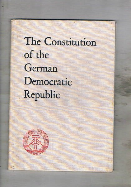 The Constitution of the German Democratic Republic.