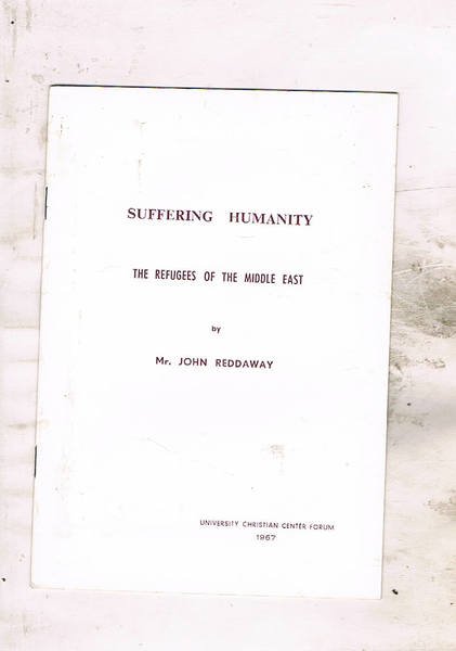 Suffring Humanity. The refuges of the Middle East. | Immagine principale