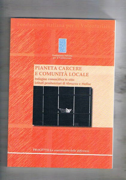 Pianeta carcere e comunità locale. Indagine conoscitiva in otto istituti … | Immagine principale