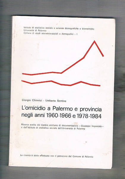 L'omicidio a Palermo e provincia negli anni 1960-1966 e 1978-1984. Ricerca del centro Giuseppe Impastato.