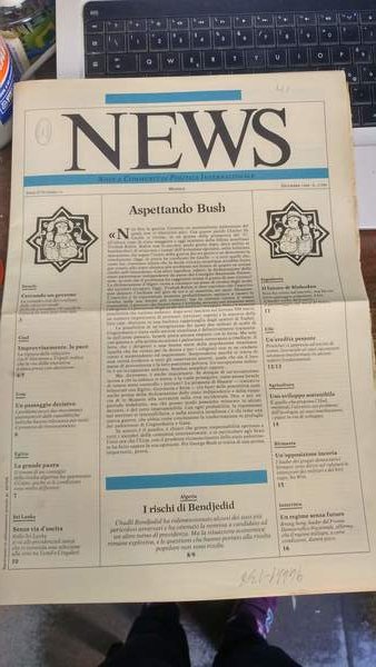 News, mensile, note e commenti di politica internazionale dell'Icipec. Disponiamo …