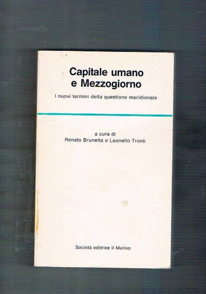 Capitale umano e Mezzogiorno. I nuovi termini della questione meridionale.