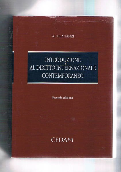 Introduzione al diritto internazionale contemporaneo. Seconda edizione.