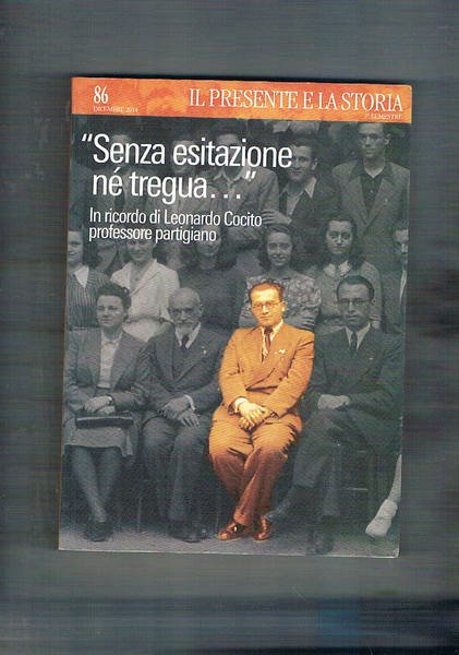 Senza esitazione né tregua. In ricordo di leonardo Cocito professore …
