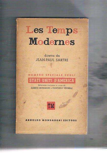 Stati Uniti d'America, numero speciale della rivista Les Temps Modernes …