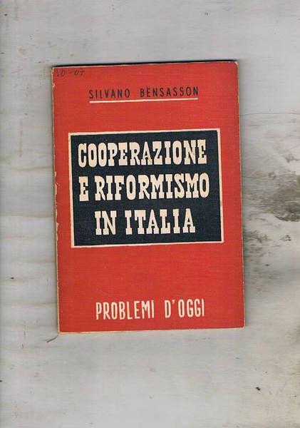 Cooperazione e riformismo in Italia. | Immagine principale