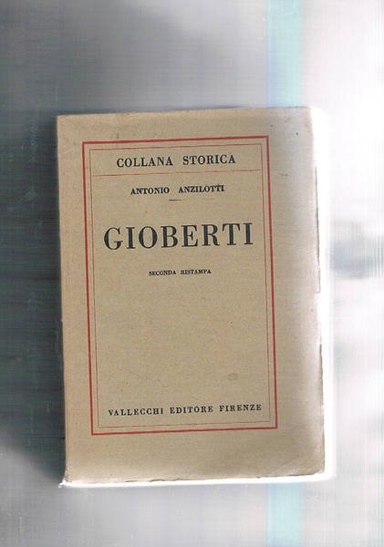 Gioberti. Seconda ristampa.