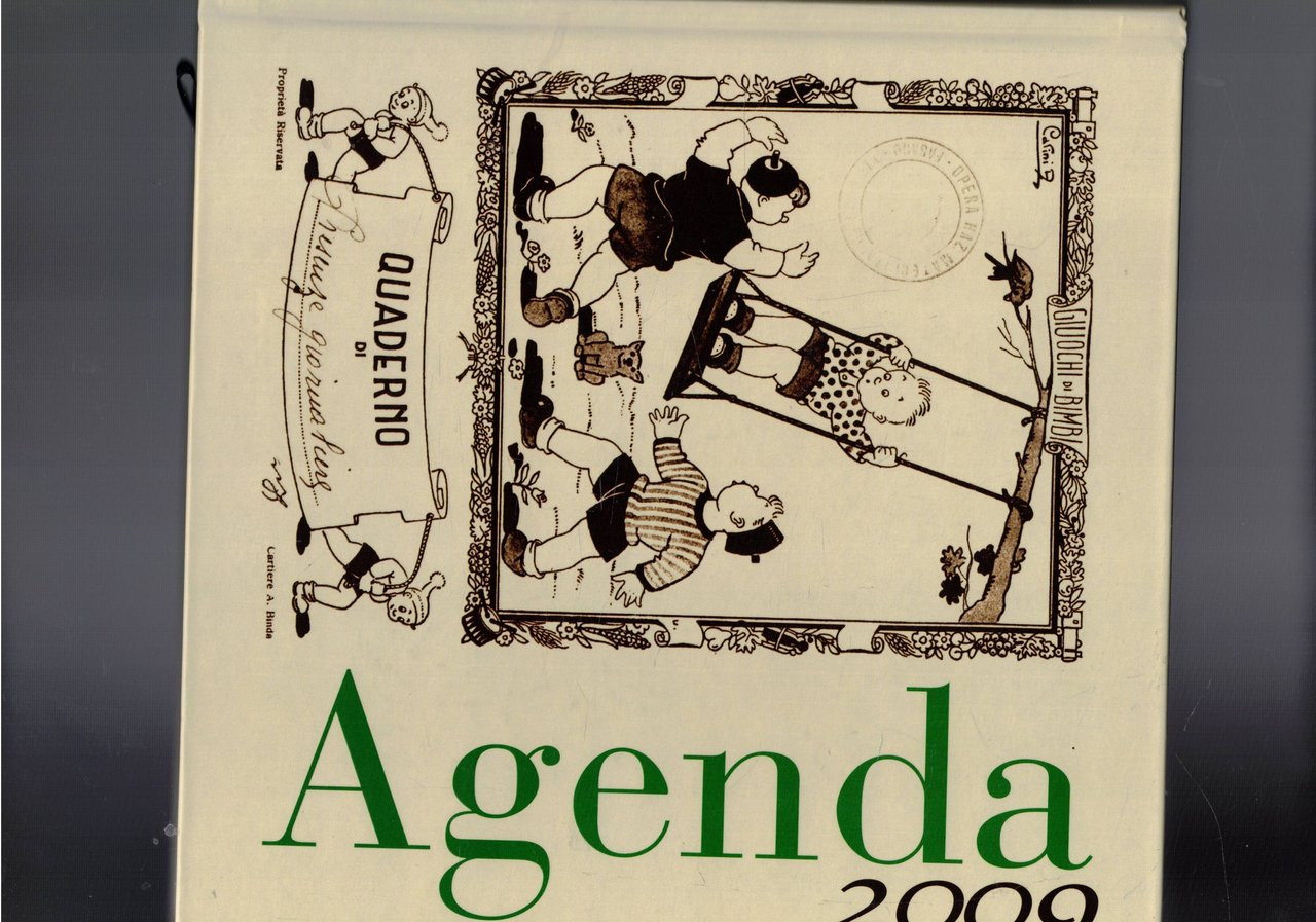 Agenda dei beni culturali e archivistici, dedicata ai fanciulli e … | Immagine principale