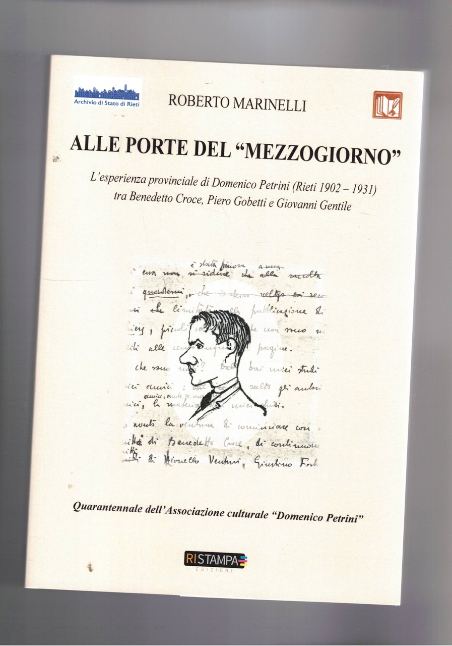 Alle porte del "Mezzogiorno" L'esperienza provinciale di Domenico Petrini (Rieti …