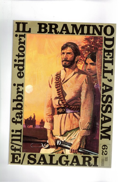 Blocco di 17 romanzi di cui 2 in 2 vol. Le pantere di algeri, Sull'atlante, il leone di Damasco, il bramino dell'Assam, i minatori dell'Alaska, i predoni del sahara, le selve ardenti, sulle frontiere del F.W., la crociera della tuonante, i corsari delle bermude, la scimitarra di budda, i pescatori di balene, la favorita del mahdi, capitan tempessta, avventure