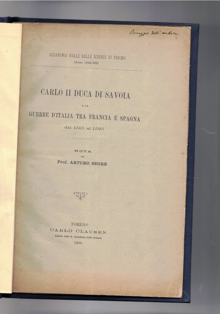 Carlo II duca di Savoia e le guerre d'Italia fra … | Immagine principale