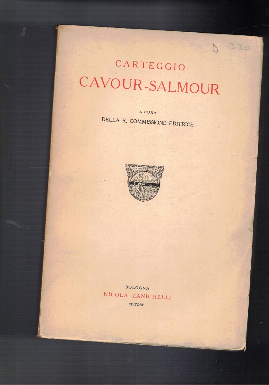 Carteggio Cavour-Salmour. | Immagine principale