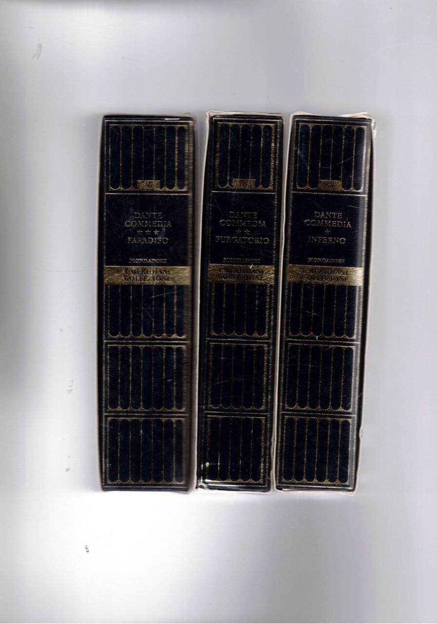 Commedia. Inferno, Purgatorio, Paradiso. Vol. I-III.