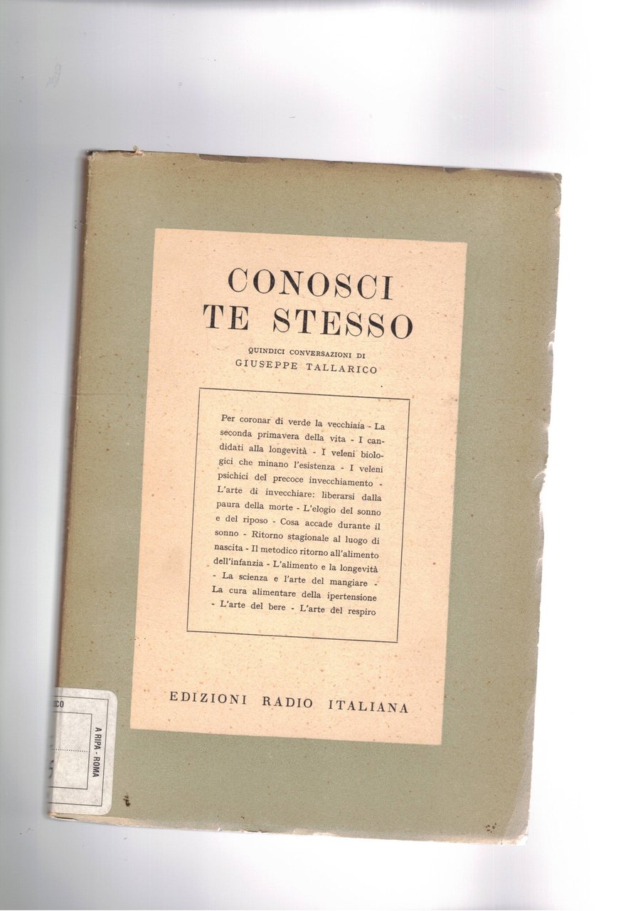 Conosci te stesso. Quindici conversazioni. Donne italiane, dieci libri da …