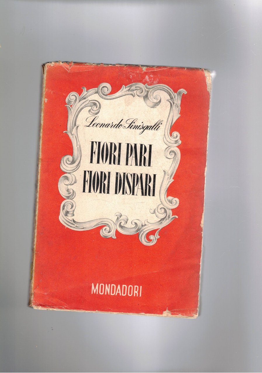Fiori pari fiori dispari. Prima edizione.