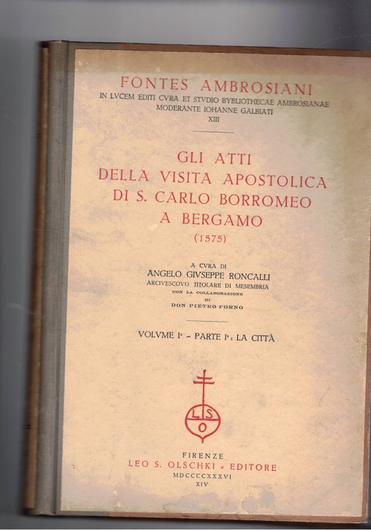 Gli atti della visita apostolica di S. Carlo Borromeo a … | Immagine Gallery 2