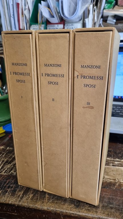 I promessi sposi. Tomo I-III. Prima edizione della Tallone.