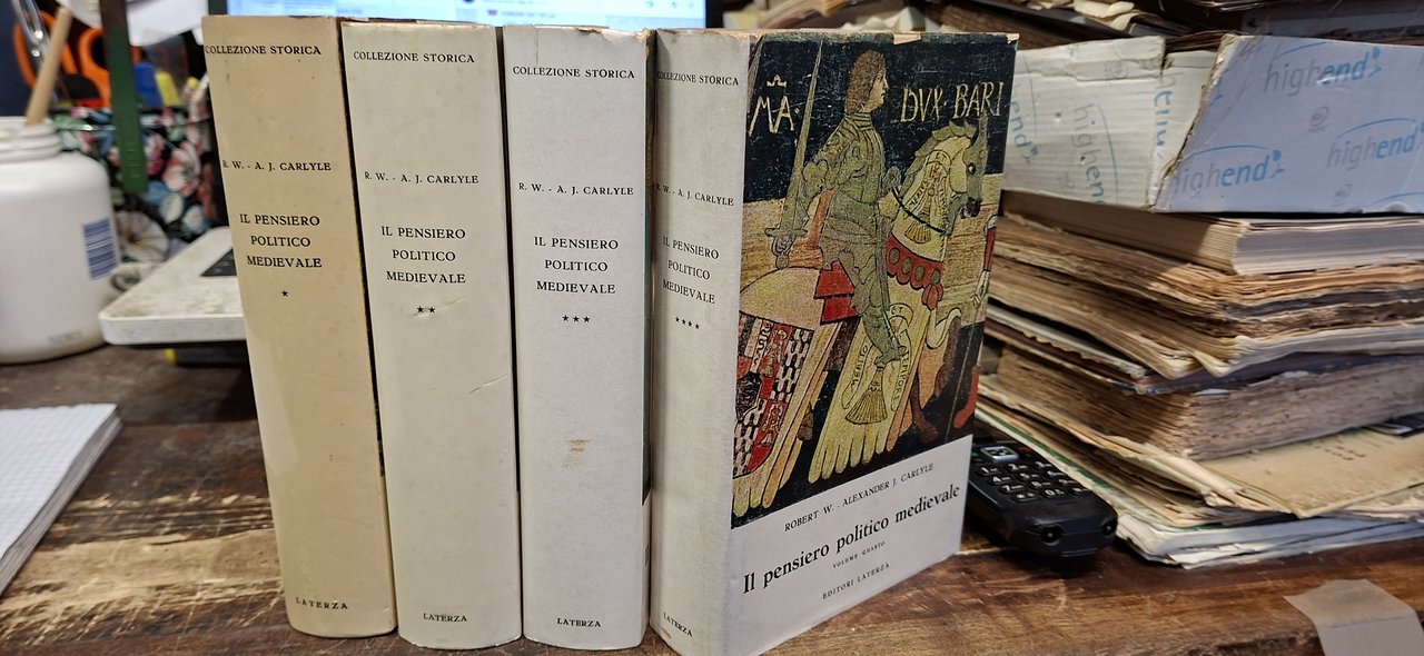 Il pensiero politico medievale. Vol. I-IV. A cura di Luigi … | Immagine principale