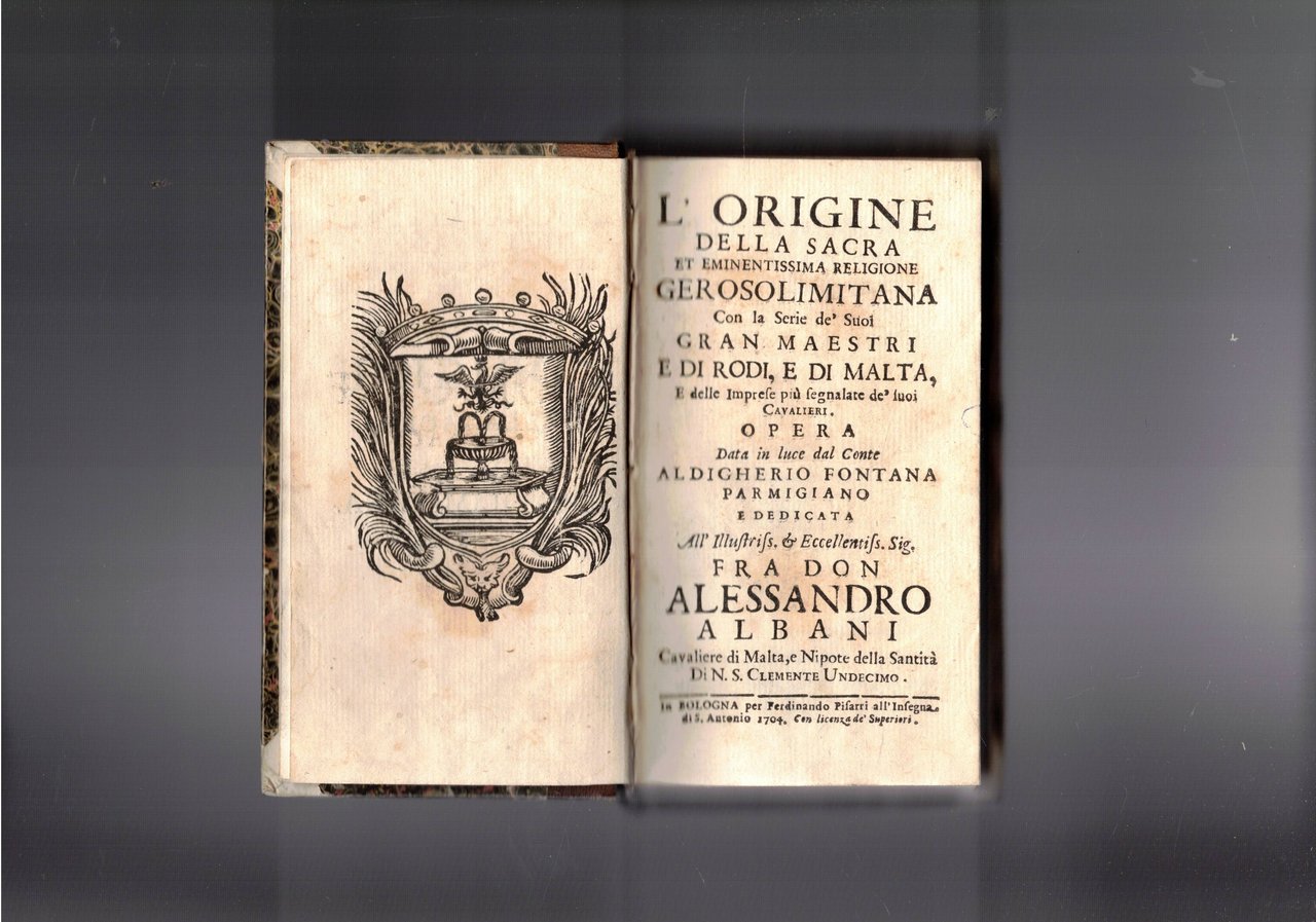 L'origine della sacra et eminentissima religione gerosolimitana con la serie …