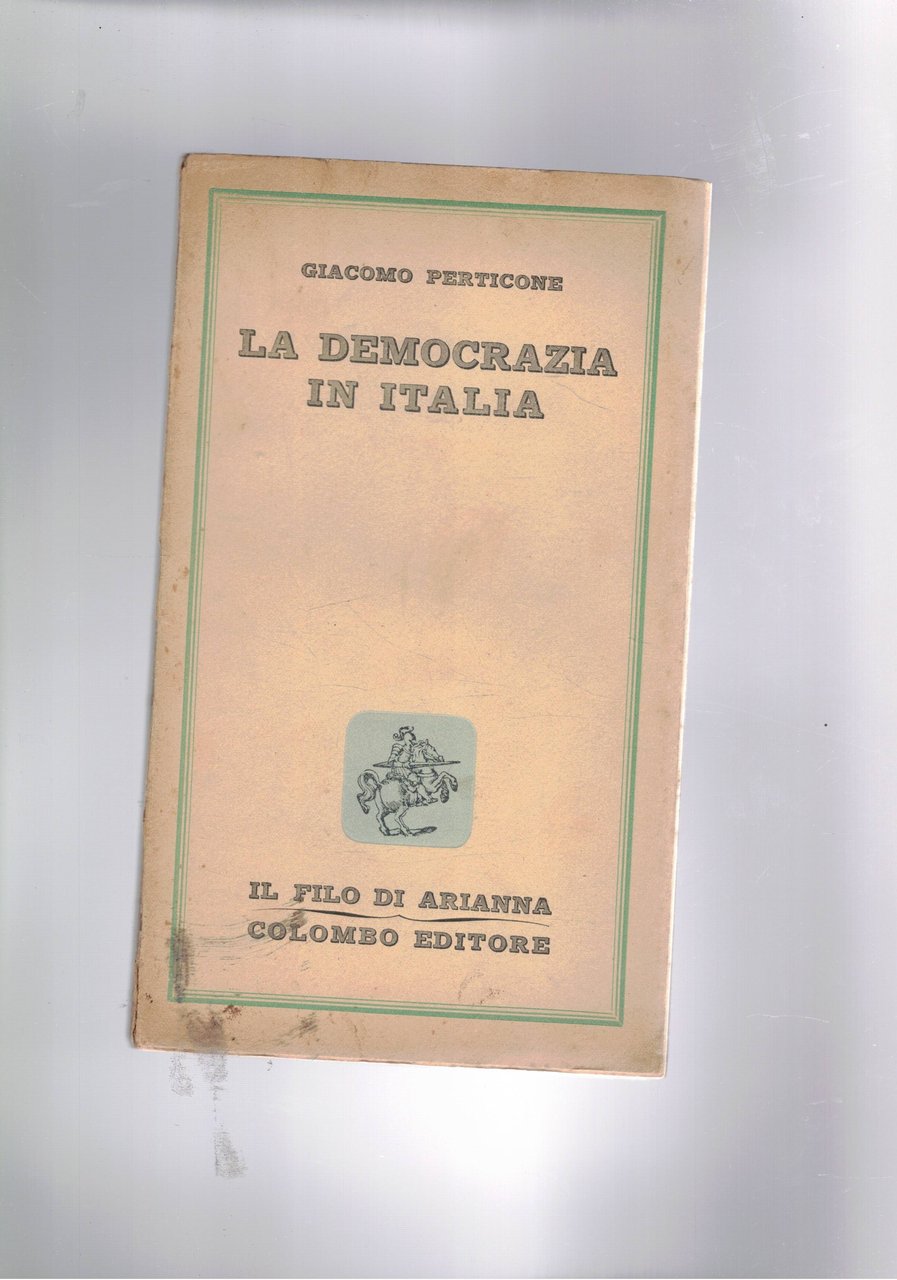 La democrazia in Italia. | Immagine principale
