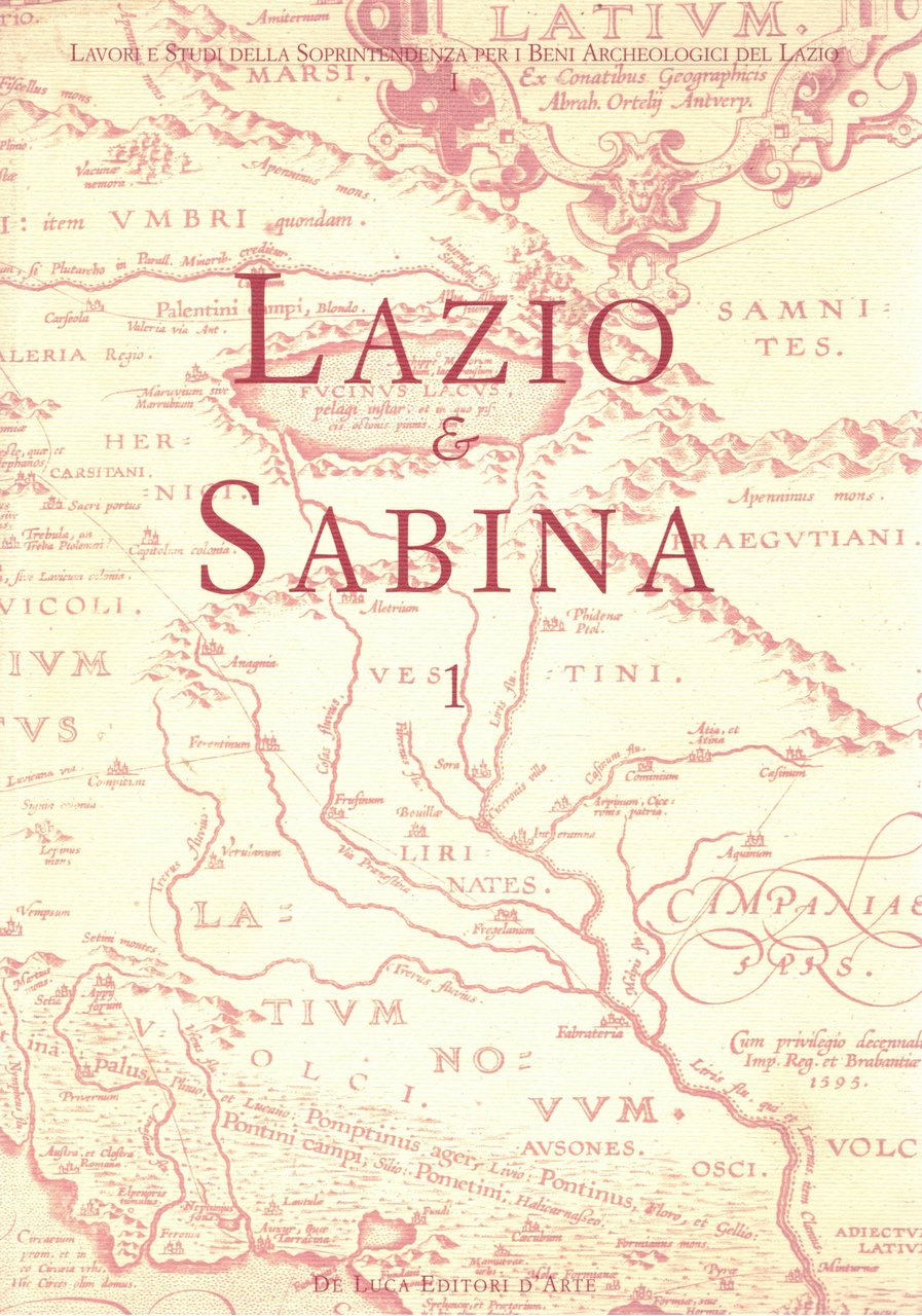 Lazio & Sabina. n° 1 Atti del primo incontro di …