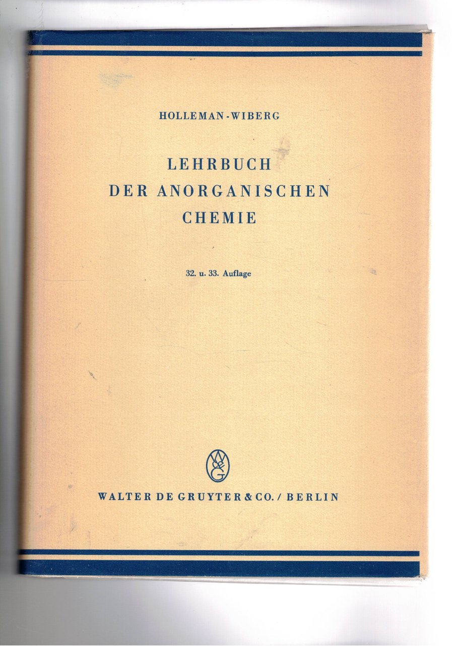 Lehrbuch der Anorganischen Chemie e Lehrbuch der Organischen Chemie. Part …