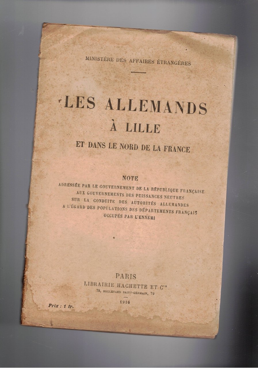 Les allemands à Lille et dans le nord de la … | Immagine principale